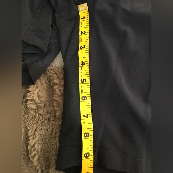 LULULEMON Athletica Mens T.H.E. Short Linerless 9” Navy Blue & Black. Size Small - Picture 8 of 16